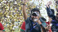 Fakhri Husaini di Piala AFF U-16 2018. (Bola.com/Aditya Wany)