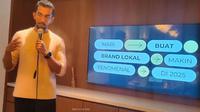 CEO dan Founder dari Hypefast&nbsp;Achmad Alkatiri Bagikan Cara Bisa Bertahan di Tengah Banyaknya Bramd Lokal yang Tutup, Salah Satunya Jangan Fokus pada Profit.&nbsp; (Liputan6.com/Henry)&nbsp;