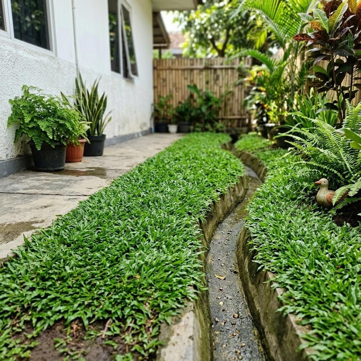 9 Tanaman Penutup Tanah untuk Area Drainase, Halaman Lebih Rapi dan Bebas Erosi