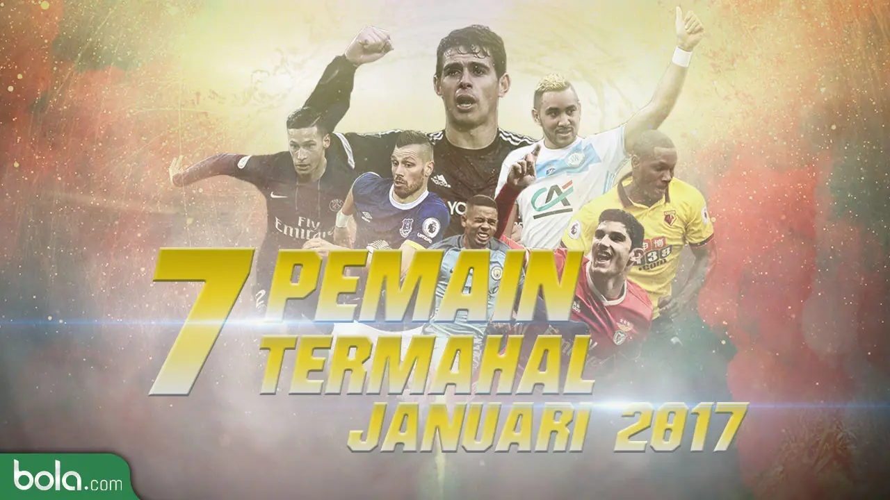 7 Pemain Termahal Bursa Transfer Musim Dingin 2017