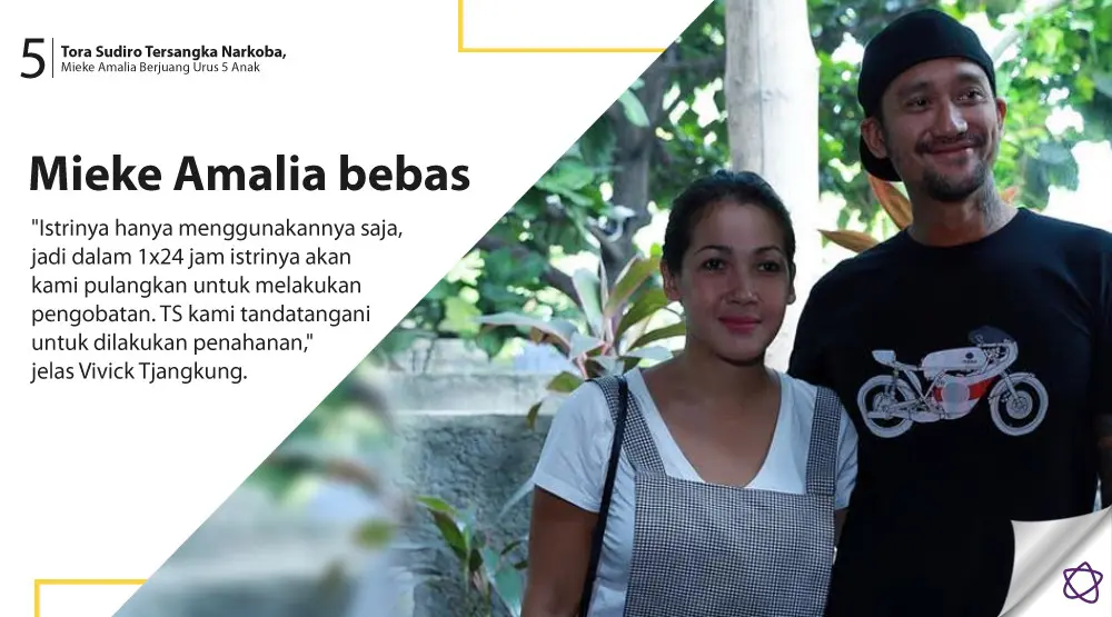 Tora Sudiro Tersangka Narkoba, Mieke Amalia Berjuang Urus 5 Anak. (Foto: Wimbarsana/doc. Bintang.com, Desain: Nurman Abdul Hakim/Bintang.com)