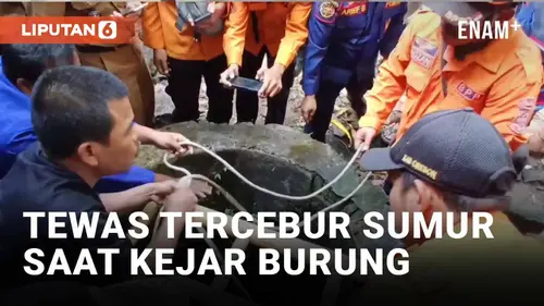 VIDEO: Kejar Burung Lepas, Pedagang Burung di Cirebon Tewas Tercebur ke dalam Sumur