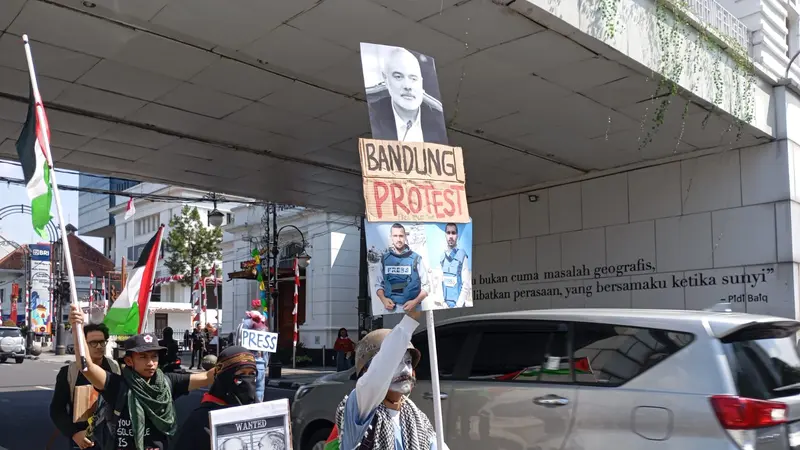 solidaritas palestina, bandung