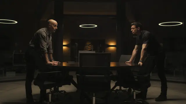 Stanley Tucci dan Richard Madden dalam film Citadel. (Foto: Prime Video)