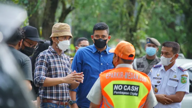 Wali Kota Medan Bobby Nasution.