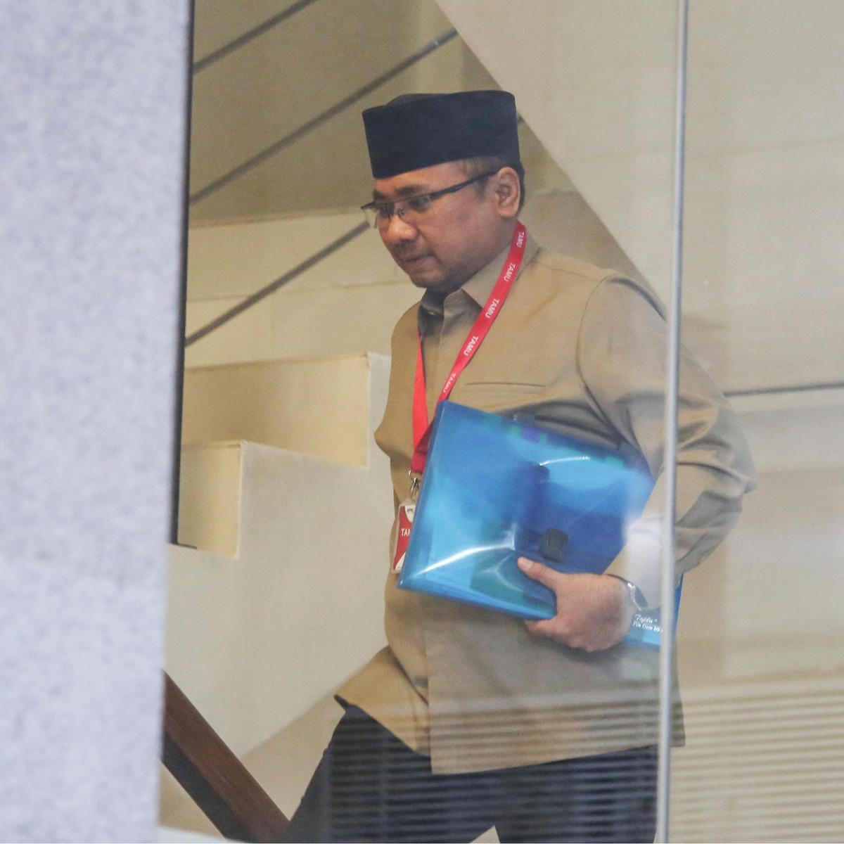FOTO:  Mantan Menag Yaqut Memenuhi Panggilan KPK