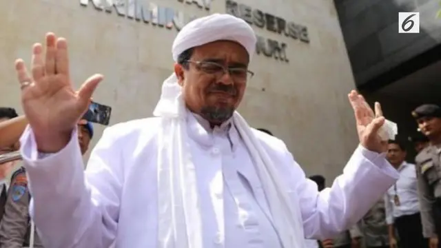 Rizieq Shihab Berjanji Hadir pada Pemeriksaan Kasus Pornografi