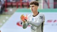 Kepa Arrizabalaga - The Blues membuat kejutan saat memboyong kiper Athletic Bilbao ini dengan biaya 71 juta poundsterling pada 2018 silam. Nilai itu pun membuat Kepa menjadi kiper termahal di dunia.
Sayang, Kepa tak mampu menunjukkan performa konsisten di Chelsea. (AFP/Pool/Rui Vieira)