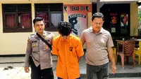 Nanda Diwangga, buronan kasus pencurian di rumah kosong milik Wakil Bupati OKU Selatan, H. Misnadi berhasil diringkus polisi. (Liputan6.com/Istimewa).