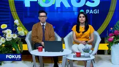 Fokus Pagi (04/06) kali ini mengangkat berita-berita sebagai berikut, Kebakaran di Pasar dan Gudang, Kapal Muat Wisatawan Tenggelam, Kasus Penculikan Disertai Pembunuhan, Korban Tewas Kecelakaan Kereta Tembus 280 Orang, Dua Kelompok Remaja Saling Ser...