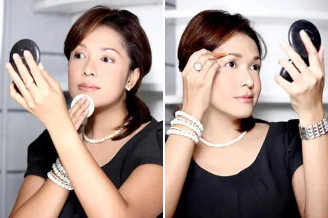 makeover, before, rias wajah, 2010, makeup, powder, oily face