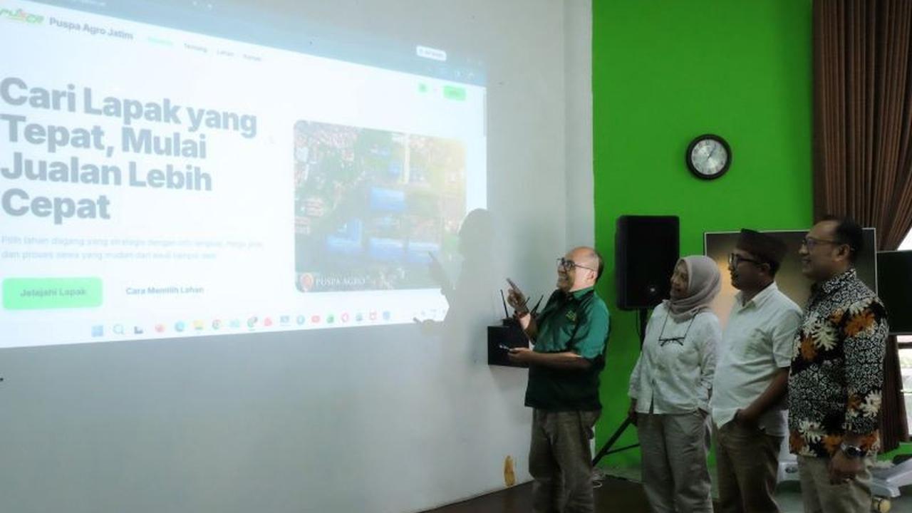 Puspa Agro Jatim Digitalisasi Layanan, Dorong Ekonomi Lewat Situs Resmi