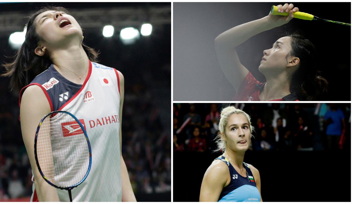 Mulai dari Ayane Kurihara hingga Gabriela Stoeva menjadi sejumlah pebulutangkis cantik yang tampil di Indonesia Masters 2019. Berikut ini deretan bidadari yang bertarung di Istora Senayan. (Bola.com/M. Iqbal Ichsan)