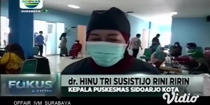 VIDE: Guru di Sidoarjo Jalani Vaksinasi Covid-19