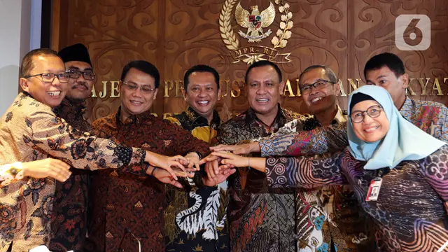 Pimpinan KPK Sambangi MPR
