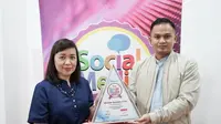 Klinik Kecantikan Raih Penghargaan Nasional Top Social Media Award 2021. foto: istimrwa