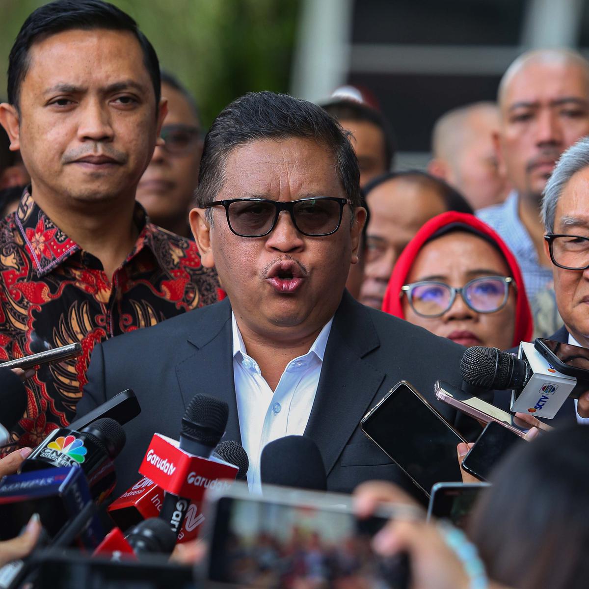 Hasto Kristiyanto diperiksa KPK