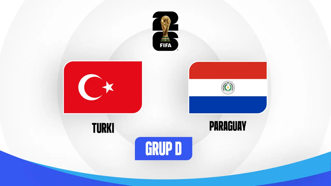 Turki vs Paraguay di Piala Dunia 2026