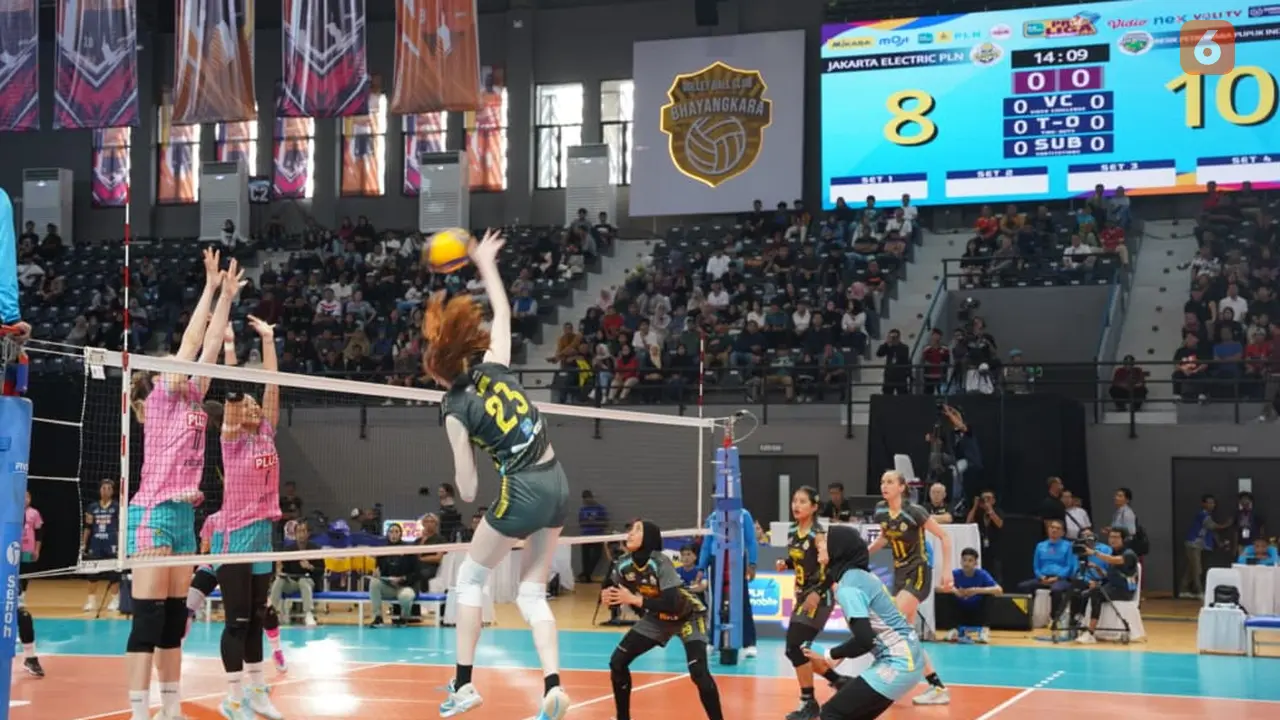 Pertandingan PLN Mobile Proliga 2024