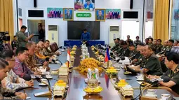 Marciano juga menyatakan mendukung penuh segala upaya yang dilakukan Jenderal Hing Bun Hieng dan jajarannya untuk mencari solusi terbaik perdamaian dan persatuan sebagaimana nilai pada olahraga. (Dok. KONI)