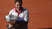 Stanislas Wawrinka. (AFP PHOTO / MIGUEL MEDINA)