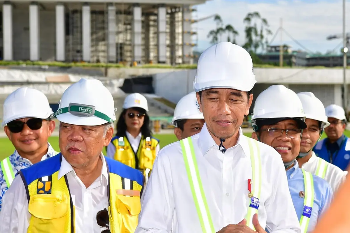 Presiden Resmikan Persemaian Mentawir dan Bendungan Sepaku