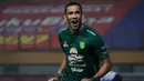 Persebaya yang telah diperkuat para legiun asingnya mampu menang 3-1 atas Persikabo 1973 dalam laga pekan kedua BRI Liga 1 2021/2022 di Stadion Wibawa Mukti, Cikarang, Sabtu (11/09/2021). Jose Wilkson yang belum turun di pekan pertama berhasil menyumbang 2 gol. (Foto: Bola.com/Bagaskara Lazuardi)