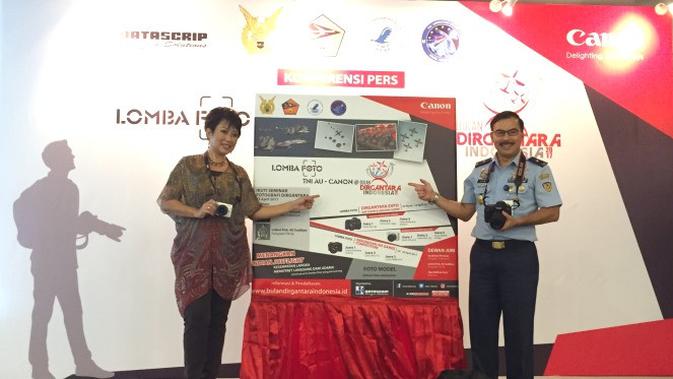 tni au gandeng canon gelar kompetisi