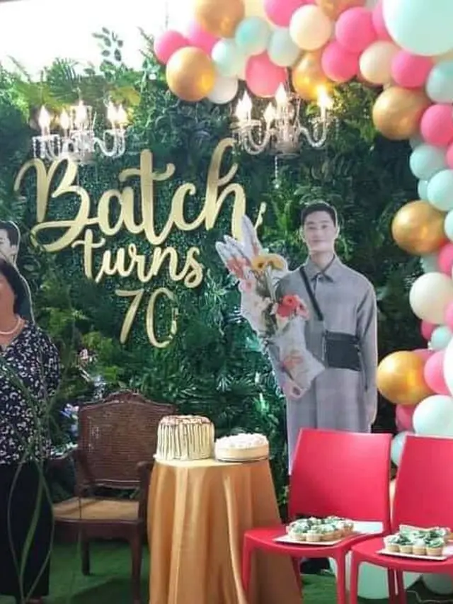 Fans Berat, Ini 6 Potret Nenek 70 Tahun Rayakan Ulang Tahun Bertema Park Seo Joon