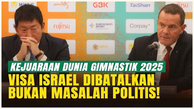 Bukan Politik! Ini Alasan Sebenarnya Pembatalan Visa Atlet Israel di Kejuaraan Dunia Senam Artistik 2025