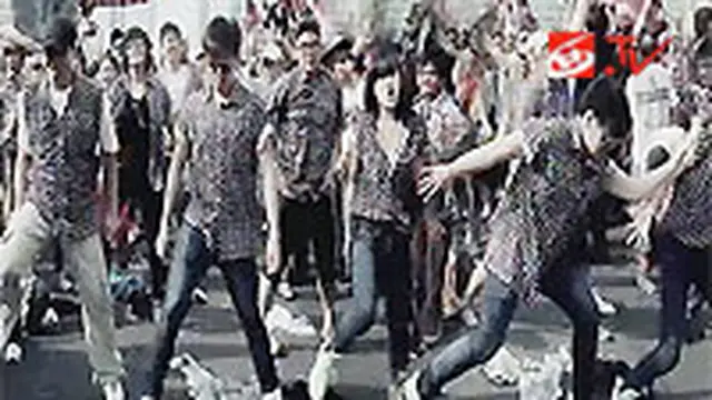 Wow, Ada Wabah Baru Gangnam Style Kotak-Kotak