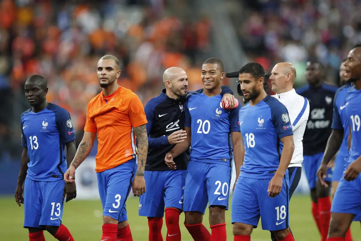 Prancis, Belanda, Kualifikasi Piala Dunia 2018
