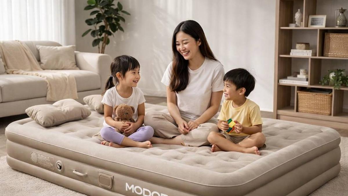 Kasur Angin Terbaik yang Praktis Digunakan Saat Keluarga Besar Menginap di Momen Lebaran