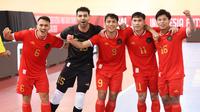 Timnas Futsal Indonesia meraih hasil positif dalam laga pembuka 4 Nations World Series 2025. (Bola.com/Abdul Aziz)