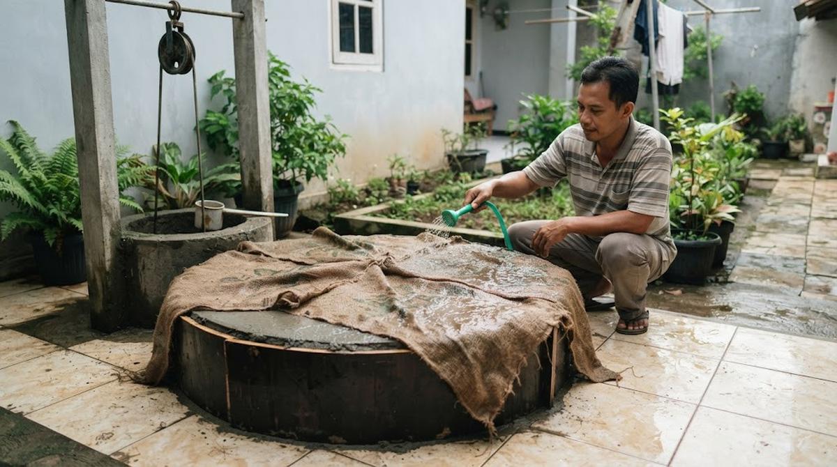Cara Membuat Tutup Sumur yang Aman