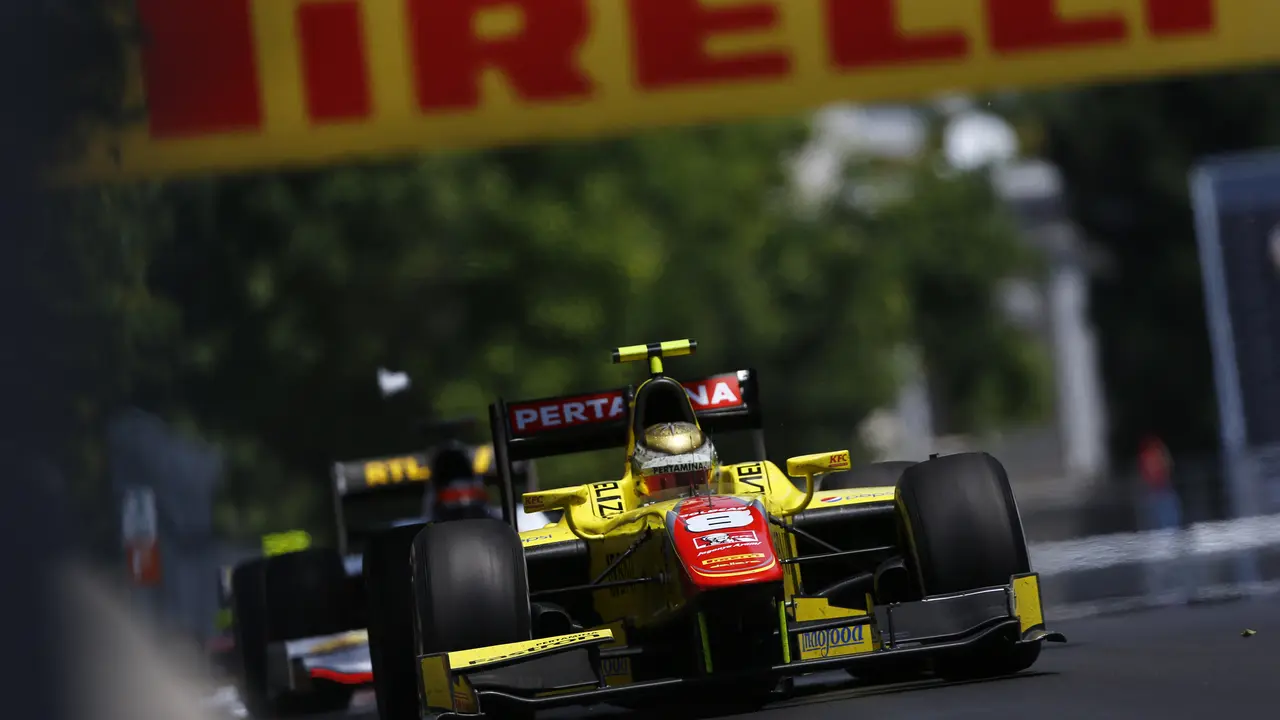 Pembalap Pertamina Campos Racing Sean Gelael (GP2 Media Service)