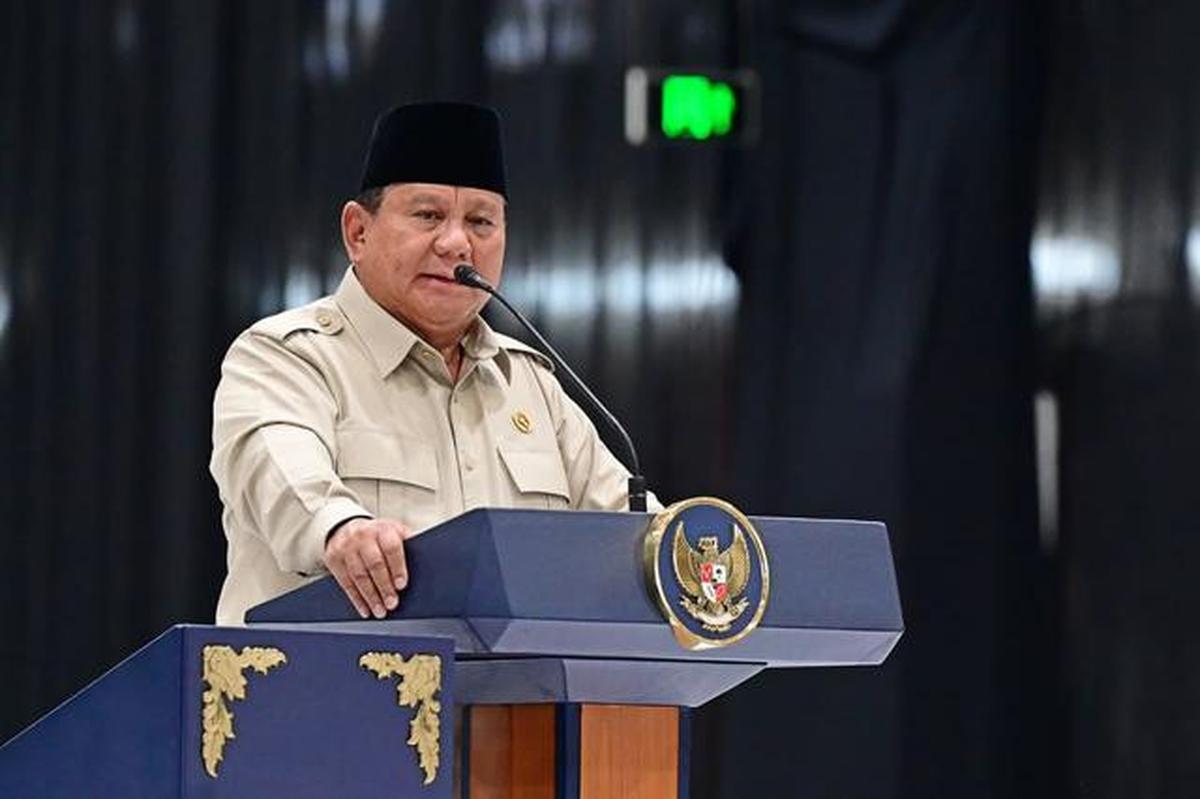Prabowo Ungkap Ada Pejabat yang Diberi Kekuasaan, Tapi Bantu Pencuri Uang Negara