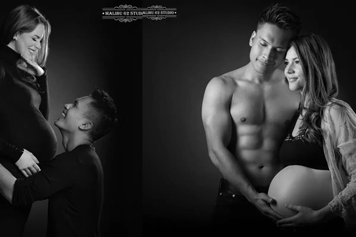 Makin Buncit, Ini 6 Pemotretan Maternity Shoot Randy Pangalila dan Chelsey Frank