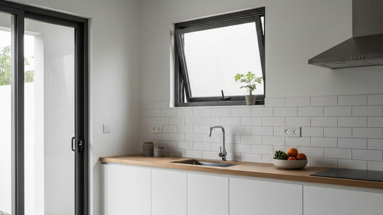 Model Jendela Dapur Aluminium Rumah Minimalis