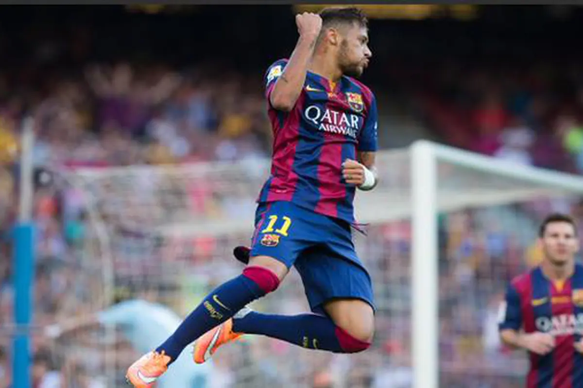 Barcelona vs Atletico Madrid Neymar