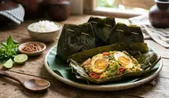 Resep Botok Telur Asin Gurih Pedas yang Bikin Nasi Cepat Habis