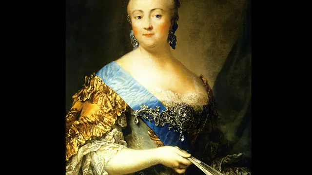 Tsarina Elizabeth (Yelisaveta) karya  Vigilius Eriksen (1757).