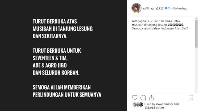 Raffi Ahmad (Foto: Instagram)