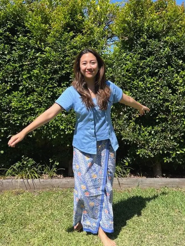 Sherina Munaf dengan rambut panjang (Instagram/sherinamunaf)