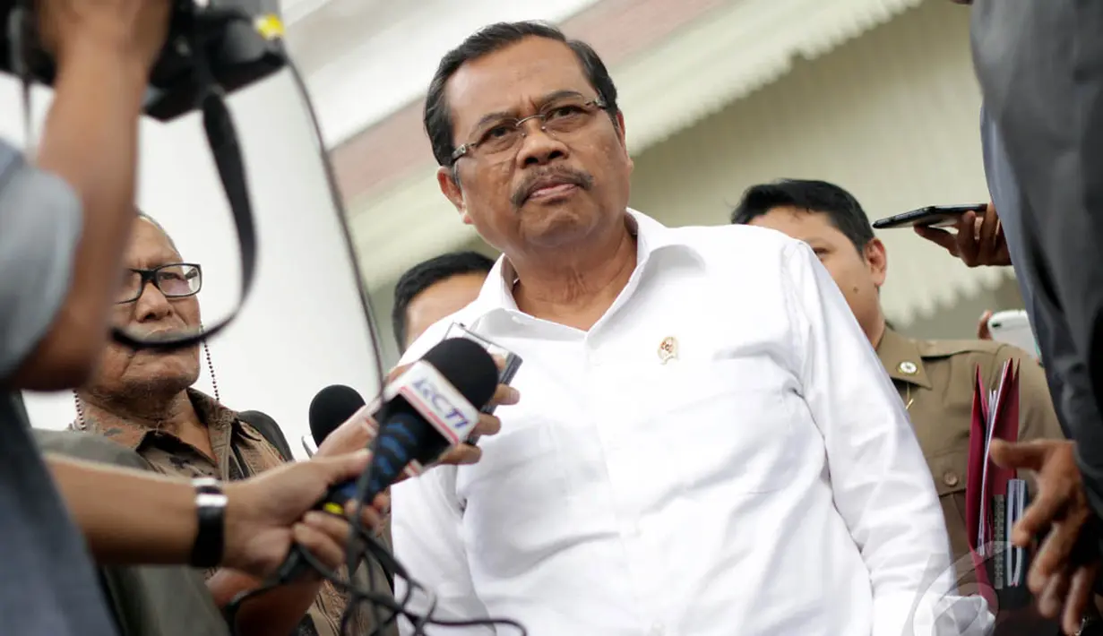 Jaksa Agung HM Prasetyo. (Liputan6.com/Faizal Fanani)
