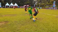 Para peserta kejuaraan sepak bola U-12 sedang beraksi di Bogor (istimewa)