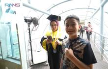 Disinggung Rafathar Soal Make Up Saat Wisuda, Lala 'Masa Mbak Lala Jelek? Gimana Sih, Repot Loh!