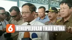 Didampingi Menteri KKP Edhy Prabowo, Pangkogabwilhan I serta sejumlah pejabat lainnya, Menkopolhukam kemudian menggelar rapat terbatas.