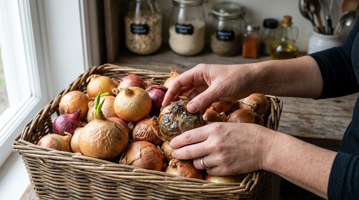 Pengecekan dan Penyortiran Bawang