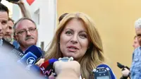 Presiden Slovakia, Zuzana Caputova (Joe Klamar / AFP PHOTO)